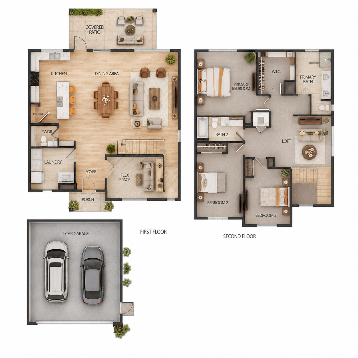 3 Bedroom Plan B