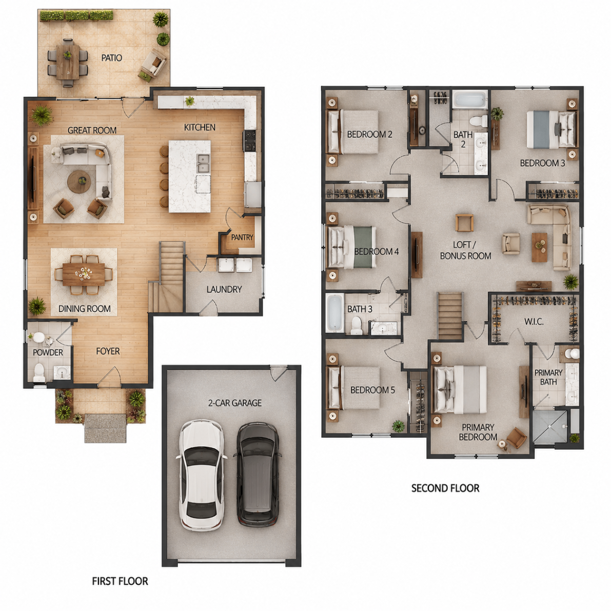 5 Bedroom Plan A