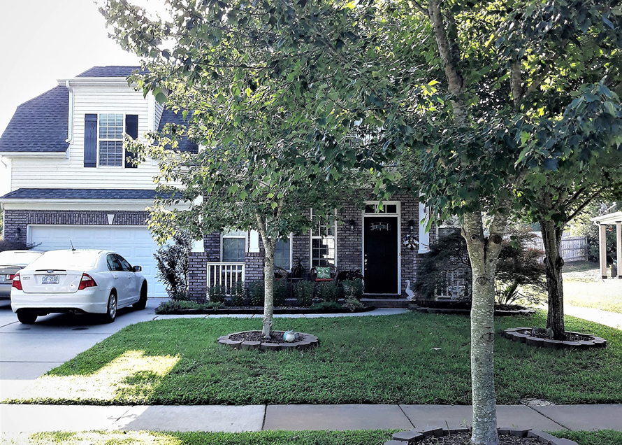 Two-story neighborhood home