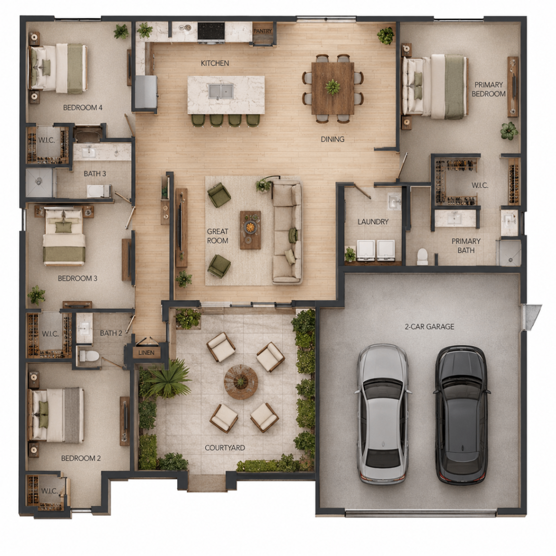 4 Bedroom Plan C
